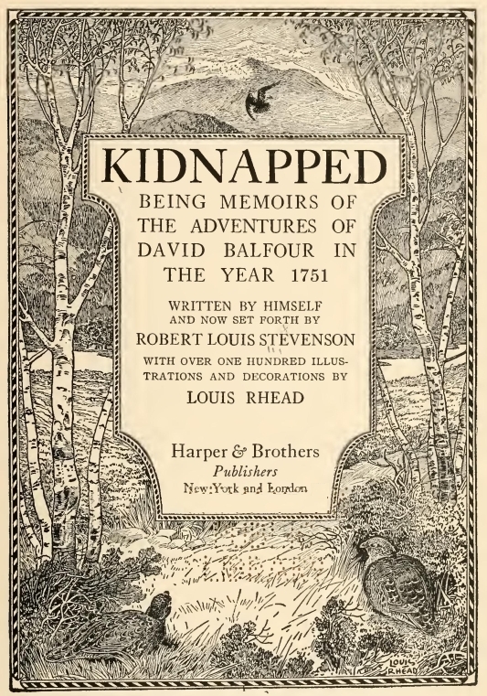 Kidnapped: Chapter One