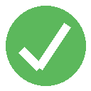 Tick icon